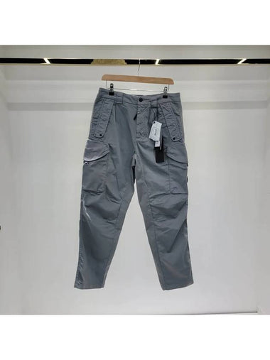 Men's Stretch Denim Cargo Pants Charcoal 518208 - CP COMPANY - BALAAN 1