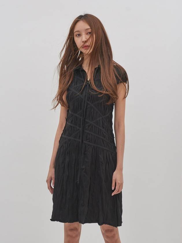 Tie me up dress BK - ICONOGRAPHY - BALAAN 5