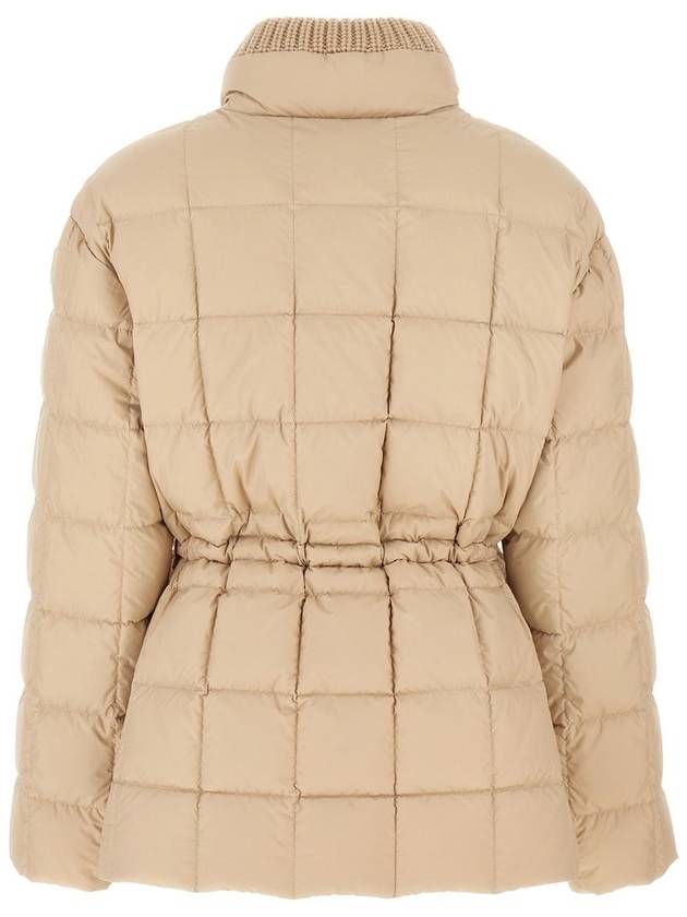 Women's Antigone Short Down Padding Beige - MONCLER - BALAAN 3