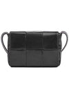 Cassette Small Leather Cross Bag Black - BOTTEGA VENETA - BALAAN 2