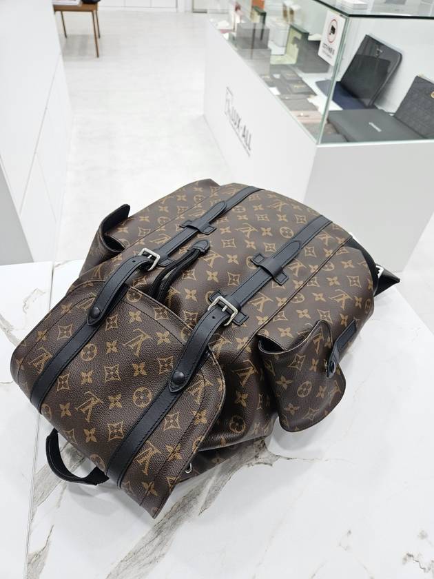 Monogram Macassar Christopher MM Backpack M43735 - LOUIS VUITTON - BALAAN 9