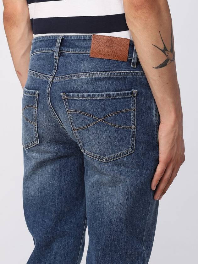 Brunello Cucinelli jeans in washed denim - BRUNELLO CUCINELLI - BALAAN 5