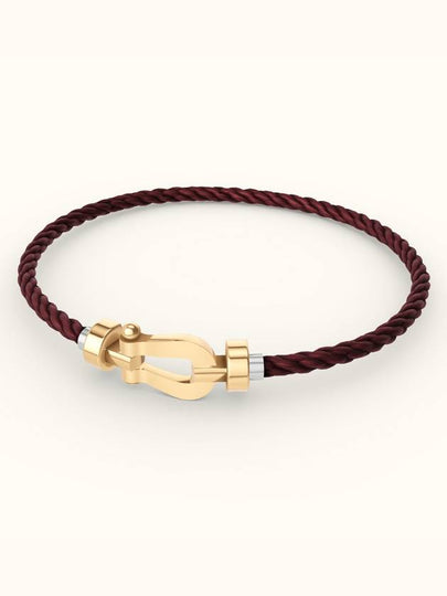 Force 10 Gold Hardware Bracelet Brown - FRED - BALAAN 2