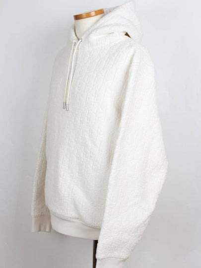 Oblique Terry Hoodie White XL - DIOR - BALAAN 2