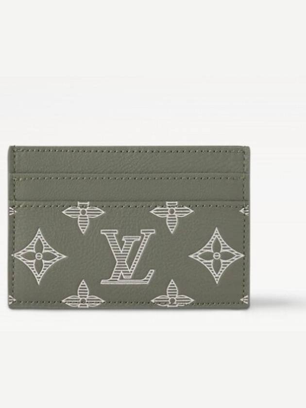 M12503 Monogram Shadow Double Card Holder Wallet - LOUIS VUITTON - BALAAN 4