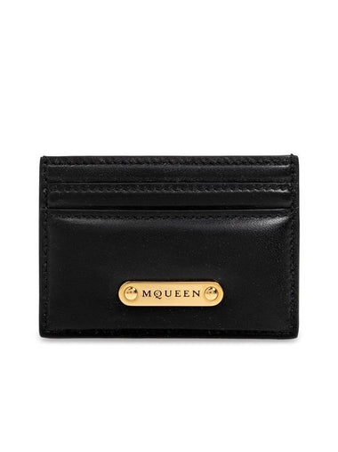 logo plaque card case - ALEXANDER MCQUEEN - BALAAN 1