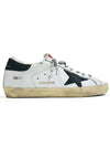 Men's Shearling Superstar Low Top Sneakers White Black Tab - GOLDEN GOOSE - BALAAN 2