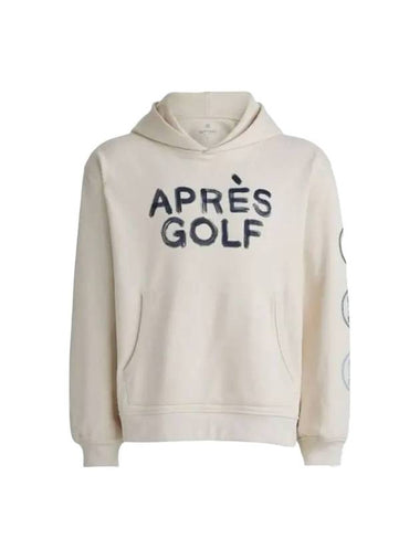 Après Golf Unisex Oversized French Terry Hoodie Beige - G/FORE - BALAAN 1