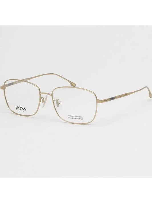 Hugo Boss Glasses Frame BOSS1297F AOZ Light Gold Frame Titanium - HUGO BOSS - BALAAN 1