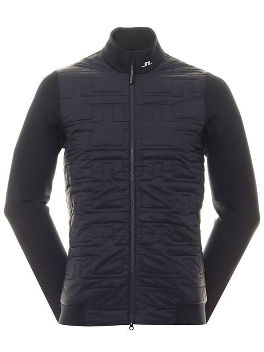 Men's Quilt Hybrid Jacket Navy - J.LINDEBERG - BALAAN 2