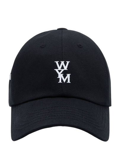 Embroidery Logo Ball Cap Black - WOOYOUNGMI - BALAAN 2