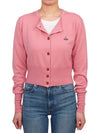 Bea Cropped Cardigan Bubblegum - VIVIENNE WESTWOOD - BALAAN 3