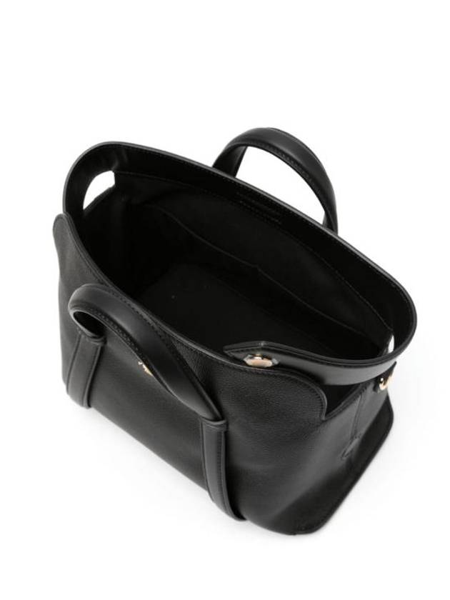 By The Way Boston Medium Leather Tote Bag Black - FENDI - BALAAN 4