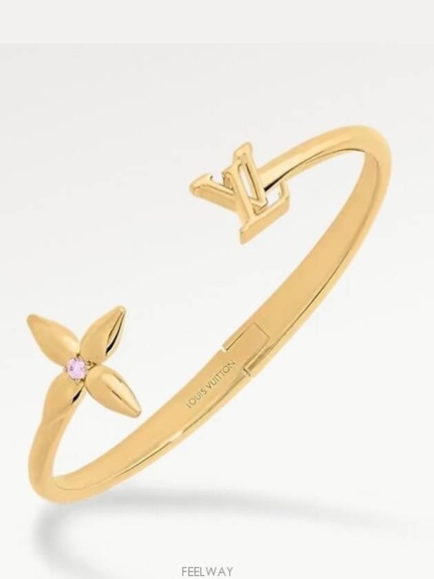 Louisette Signature Bracelet Gold - LOUIS VUITTON - BALAAN 3