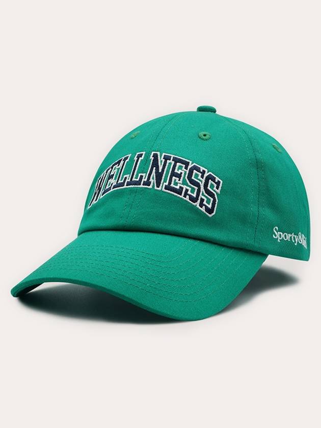 Wellness Embroidered Ball Cap Verde Navy - SPORTY & RICH - BALAAN 2