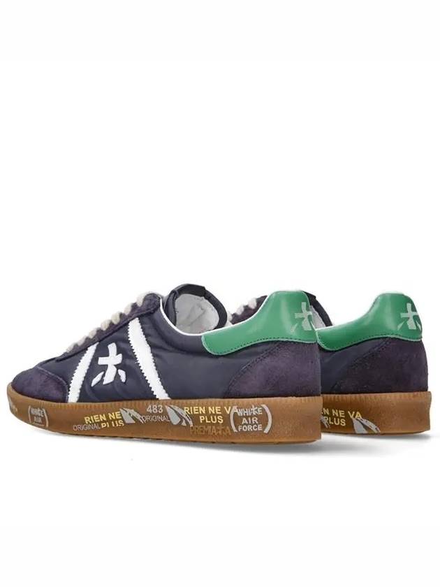 Bonnie Logo Patch Low Top Sneakers Navy - PREMIATA - BALAAN 6