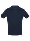 Logo Patch Washing Polo Shirt Navy - STONE ISLAND - BALAAN 4