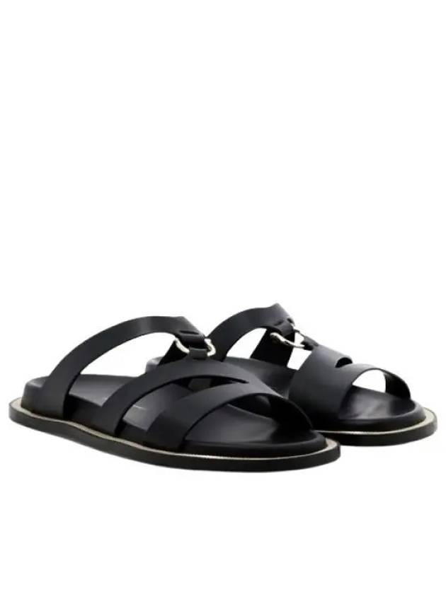 Men s Slippers MIKELA NERO 0759952 - SALVATORE FERRAGAMO - BALAAN 1