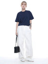 button wide jeans white - CHANCE'S NOI - BALAAN 3