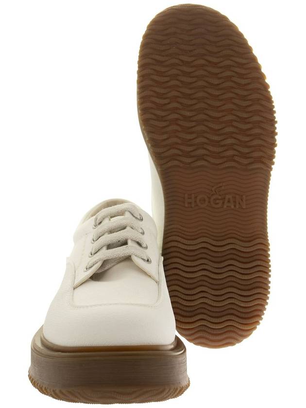 H602 Untraditional Lace-Up Loafers White - HOGAN - BALAAN 6