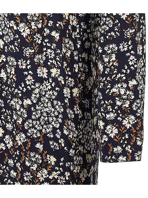 Favella Floral Printed Midi Dress Balck - MAX MARA - BALAAN 7