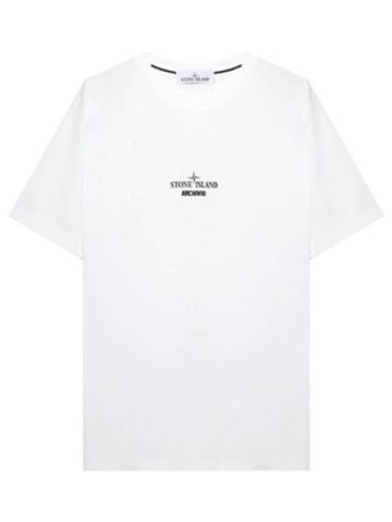 Short sleeve t-shirt archive project print - STONE ISLAND - BALAAN 1