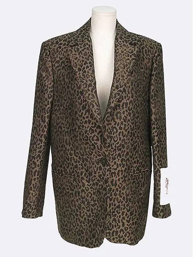 Smith Market Leopard Jacket Women s Clothing - GOLDEN GOOSE - BALAAN 1