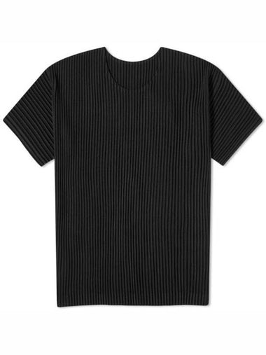 Homme Pliss Issey Miyake Short Sleeve T Shirt HP39JK42015 Free - ISSEY MIYAKE - BALAAN 1