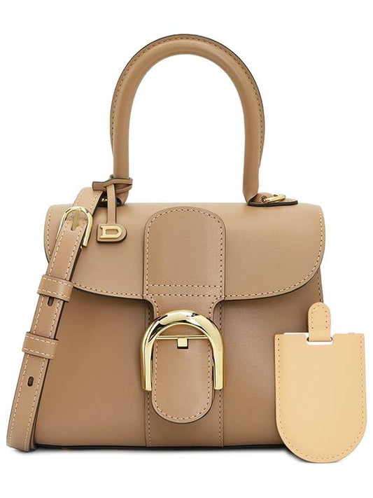 Brillant Mini Box Tote Bag Brown - DELVAUX - BALAAN 2