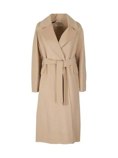 ZENITH Belted Wool Coat Beige 2390161533 097 - MAX MARA - BALAAN 1