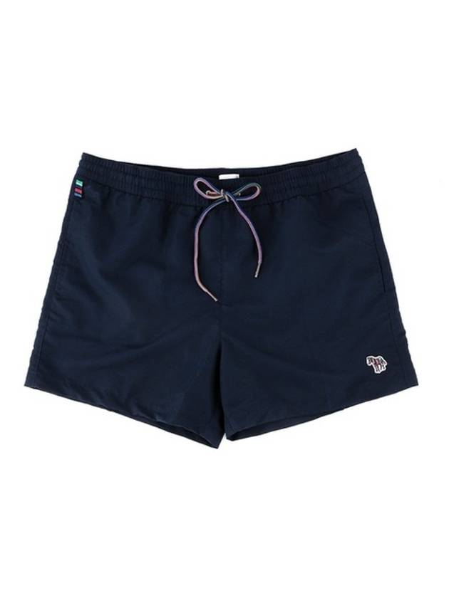 Men's Zebra Logo Swim Shorts Navy - PAUL SMITH - BALAAN 2