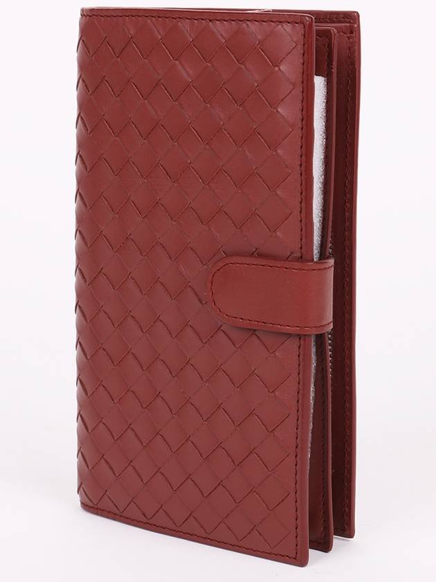 Intrecciato brown mesh long wallet - BOTTEGA VENETA - BALAAN 2