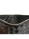 Intrecciato Medium Clutch Bag Black - BOTTEGA VENETA - BALAAN 7