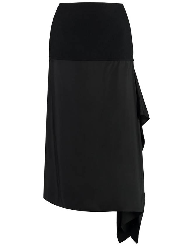 Jil Sander Asymmetric Skirt - JIL SANDER - BALAAN 1