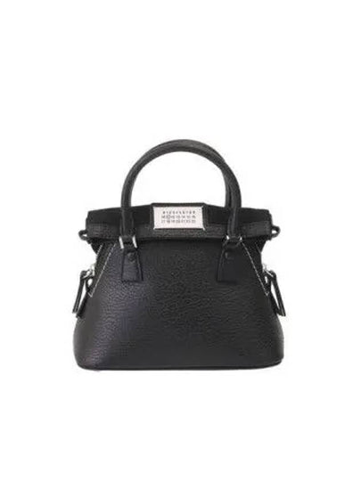 5AC Classique Micro Tote Bag Black - MAISON MARGIELA - BALAAN 2