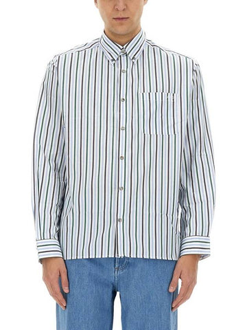 A.P.C. Striped "Mateo" Shirt - A.P.C. - BALAAN 1