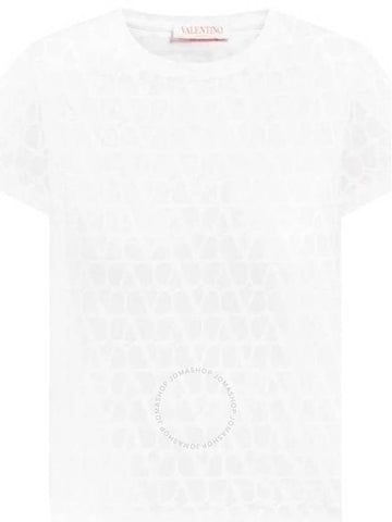 Valentino Toile Iconograph Vlogo T-Shirt, Size Small - VALENTINO - BALAAN 1