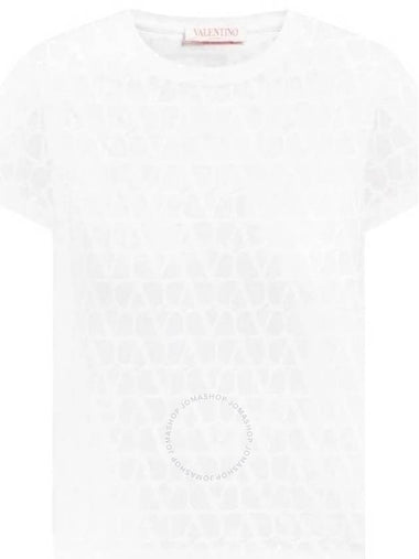 Valentino Toile Iconograph Vlogo T-Shirt, Size Small - VALENTINO - BALAAN 1