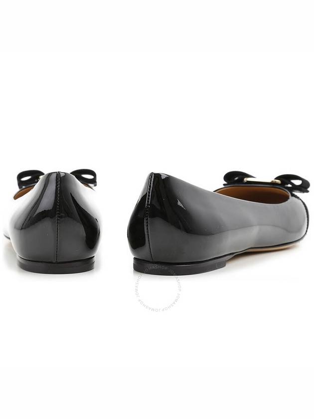 Women’s Varina Bellet Flats Black - SALVATORE FERRAGAMO - BALAAN 4