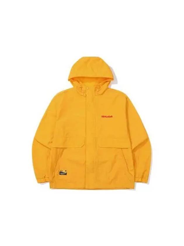 KODAK Apparel Woven Semi Overfit Hooded Jacket YELLOW - KODO - BALAAN 1