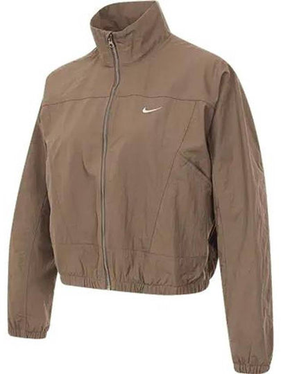 Sportswear Everything Wovens Zip-Up Jacket Brown - NIKE - BALAAN 2