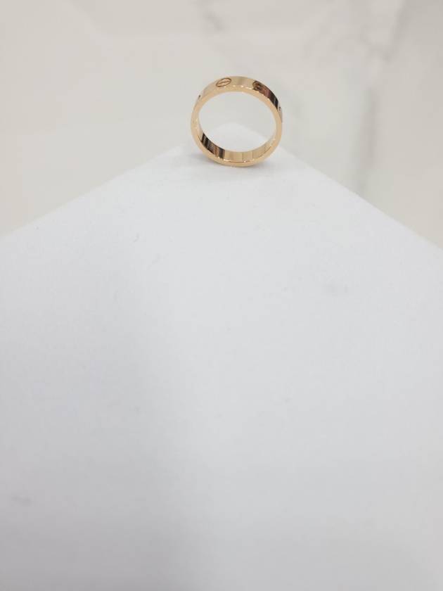 Rose Gold Love Ring No 46 - CARTIER - BALAAN 4