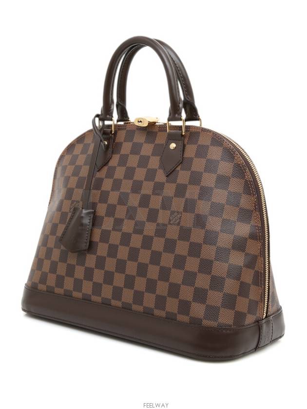 Damier Alma MM Top Handle Tote Bag N41247 - LOUIS VUITTON - BALAAN 2