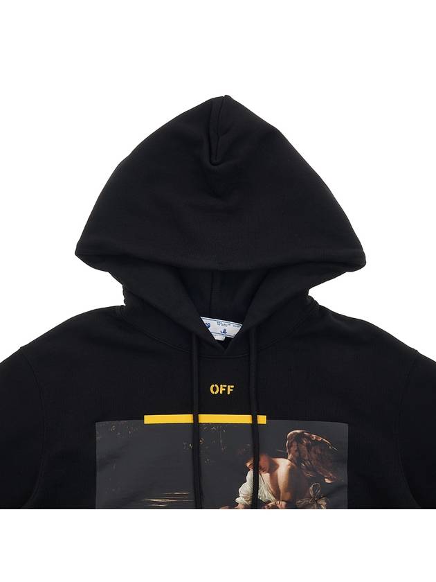 Caravaggio Saint Francis Hoodie Black - OFF WHITE - BALAAN 5