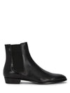 Drugstore Shiny Calfskin Chelsea Boots Black - CELINE - BALAAN 2