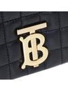 Lola Quilted Lambskin Small Shoulder Bag Black - BURBERRY - BALAAN 6