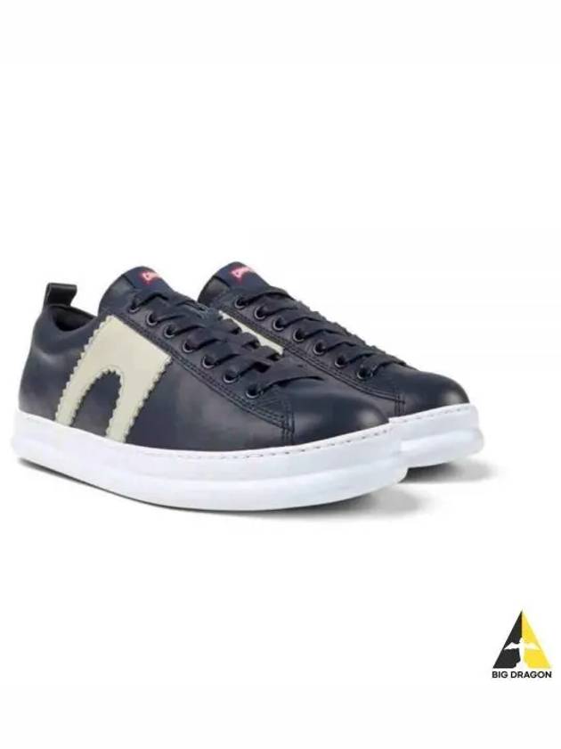 Runner Leather Low Top Sneakers Blue - CAMPER - BALAAN 2