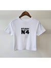 AU Australia NO4 rib slim crop tshirt ST123S3001 white WOMENS - STUSSY - BALAAN 6