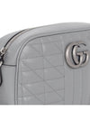 GG Marmont Matelasse small shoulder bag gray - GUCCI - BALAAN.
