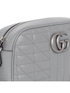 GG Marmont Matelasse Small Shoulder Bag Grey - GUCCI - BALAAN 7